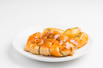 チキンのアプリコットソース