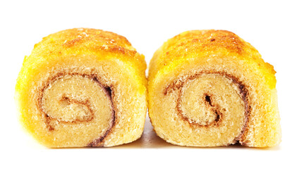 cookies on a white background