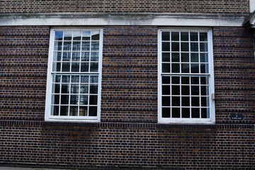 Traditional window. Scotland, Uk, Europe