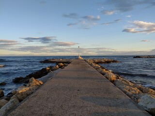 Fototapeta na wymiar Playa de Málaga, Andalucía