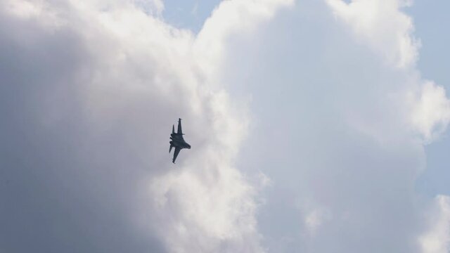 Jet military plane, air-defence fighter