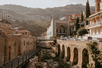 Sulfur baths in old Tbilisi