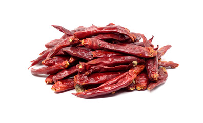 dried red chili peppers