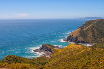 Rocky coastline North Island, New Zealand