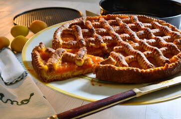Crostata di Albicocche