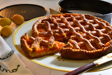 Crostata di Albicocche