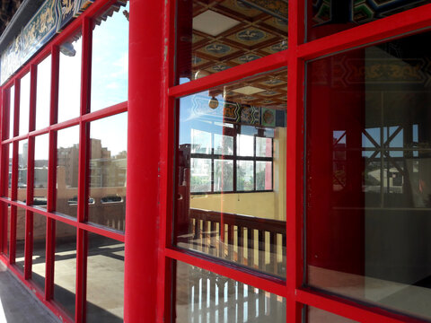 Chinese Red Door