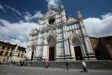 Basilica di Santa (Basilica of the Holy Cross), Florence, Italy - 23rd May 2016