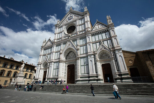 Basilica di Santa (Basilica of the Holy Cross), Florence, Italy - 23rd May 2016