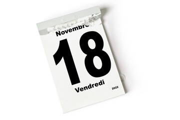 18  Novembre 2022