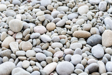 Fototapeta na wymiar sea stones, rocky beach