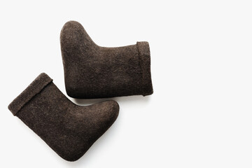 winter shoes, brown boots, children's boots