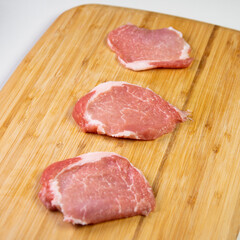 Pork loin. Traditional spanish and catalan gastronomy.