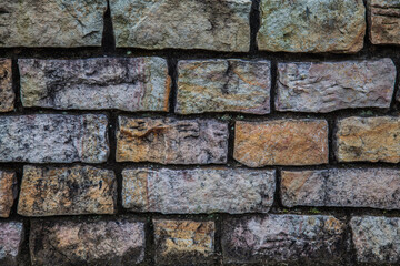 Background of an old brick wall.