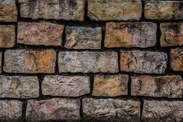 Background of an old brick wall.
