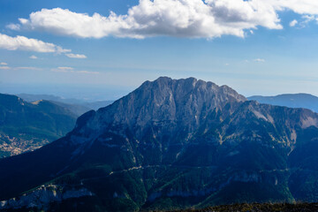 Obraz premium The Mountain of Pedraforca, in the Catalan Pyrenees (Spain).