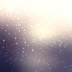 Obraz premium Snow fall on bright light and dark shade background. Blurred texture. White grey ombre. Winter outside illustration.