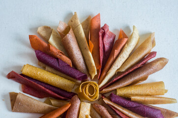 Sweet pure fruit pastille