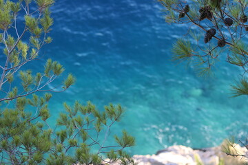 widok na plażę z góry © Sebastian Gacki