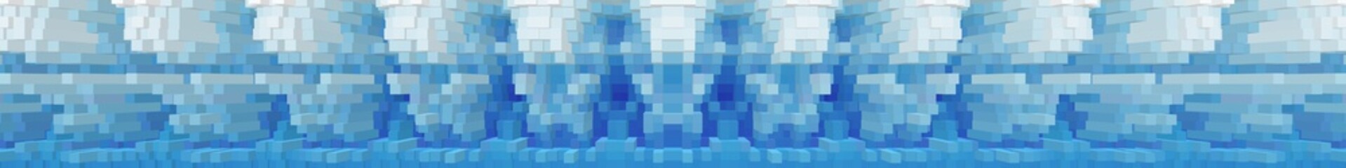 Abstract cube 3d extrude background,  art square.