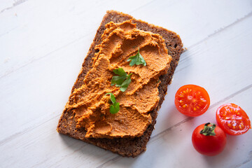 Vegan tomato paste super healthy 