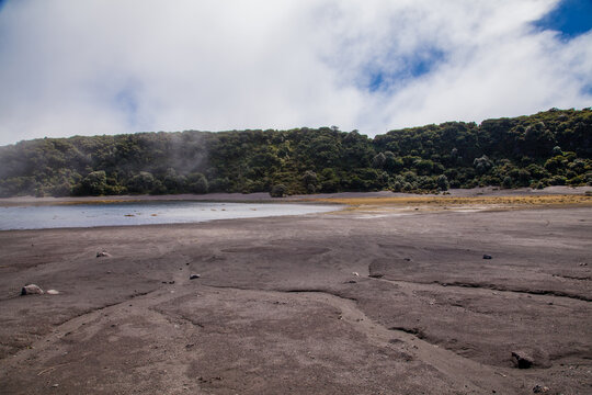 Costa Rica. Irazu volcano - Crater lake. © Ksenia