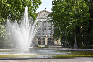 Naklejka premium Belgique Bruxelles parlement parc politique