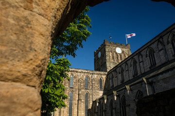 Hexham, Northumberland, United Kingdom, 9th May 2016, the historic Hexham Abbey