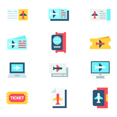 

Airport Color Icons Set 