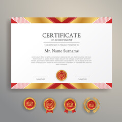 Certificate and diploma border template for legal document printing