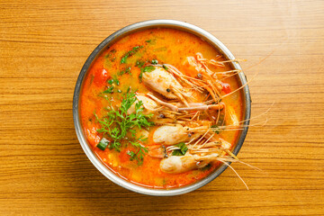 Tom Yum Shrimp Soup