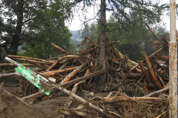 damage and destruction by floods