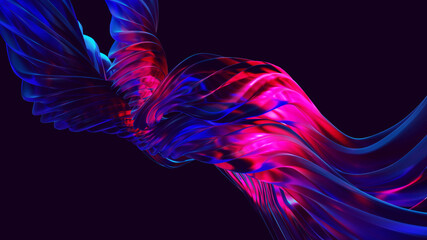 Modern colorful flow background for your design project.