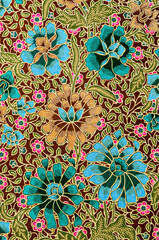 The beautiful of art Batik textile pattern.