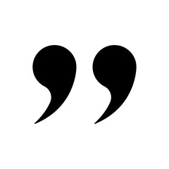 Quote icon vector