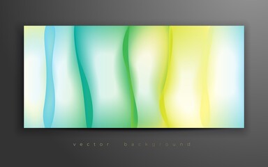 Fototapeta premium Liquid ink alcohol watercolor green spots. Abstract Fluid Blurred Oil Spots. Vector art. Modern background. Great modern design for poster or smartphone. Banner or social networks.