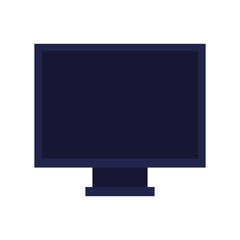 Isolated digital computer vector design