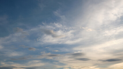 Obraz premium Dramatic sky and clouds background