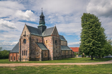Fototapeta na wymiar Cistercian Abbey in Sulejow, Lodzkie, Poland