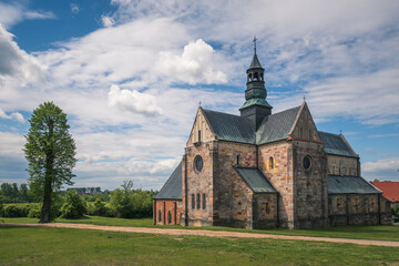 Fototapeta na wymiar Cistercian Abbey in Sulejow, Lodzkie, Poland