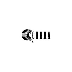 Head Cobra Logo Design Vector