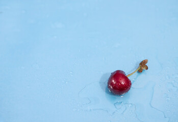 cherry in water