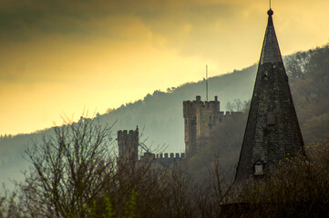 view of the old german castle