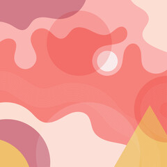 Geometric abstract background