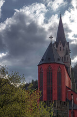 view of the old german castle