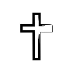 Cross religion icon