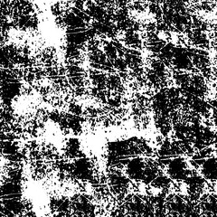 Grunge black and white. Monochrome texture of the old surface. Pattern of chips, scratches, cracks, dirt, wear. Vintage old surface