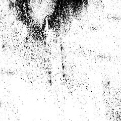 Grunge black and white. Monochrome texture of the old surface. Pattern of chips, scratches, cracks, dirt, wear. Vintage old surface