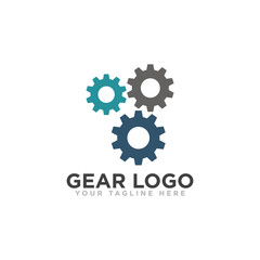 Gear Logo Icon Design Vector