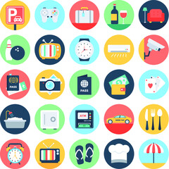 
Hotel and Services Vector Illustrations 2
